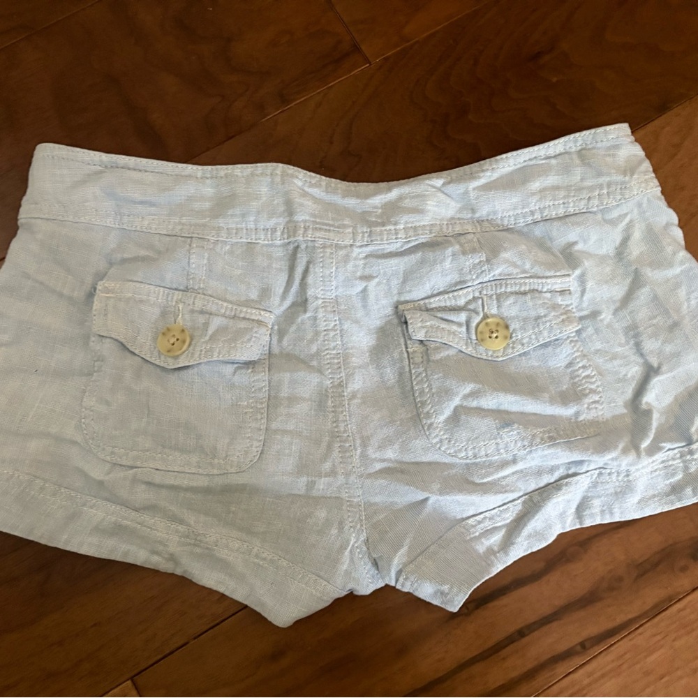 Women's White Casual Shorts